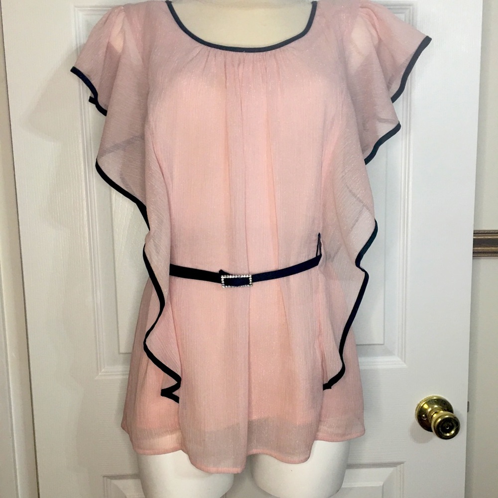 BCX Ruffled Blouse